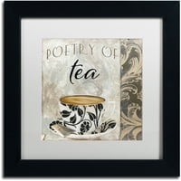 Търговска марка изобразително изкуство изкуството на чая платно изкуство по цвят Пекарна бял мат, черна рамка