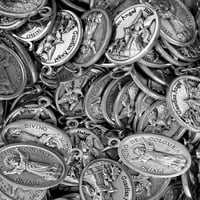 Пакет медали от светии в окислено сребро, направено в Италия 1 0.7