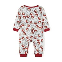 Семейни коледни пижами съвпадащи комплекти, комплект математически комплекти за печат на Дядо Коледа, PJS, комплекти за почистване на семейни дрехи