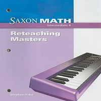 Saxon Math Intermediate 4: Masters Reteaching - Използва се много добре