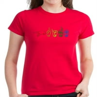 Cafepress - тениска с гордост - женска тъмна тениска