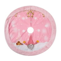 Virmaxy Sales Коледни украси коледно дърво пола коледна светлина Rudolph Tree Skirt Home Hotel Decoration