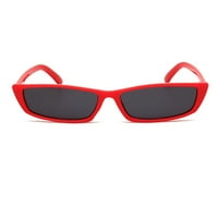 Възрастни Очила Жени Мъже Плътен Цвят Рамка Форма Слънчеви Очила