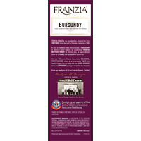 Франзия световна класика бургундско червено вино, л чанта в кутия, АБВ 12.50%