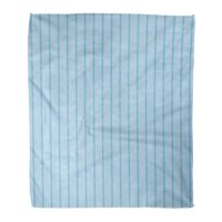Хвърлете одеяло топло уютно печат фланелен абстрактни ивици в син цвят бебе празна книга четка платно цимент студено удобно меко за диван и диван