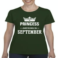 Нормално е скучно - Къс ръкав за тениска за жени, до жените с размер 3XL - подарък за рожден ден принцеса се раждат през септември