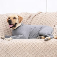 Големи кучешки дрехи, уютни пижами за кучета, тънка форма, лека пижама на пуджама за пълно покритие PJS XS-3XL