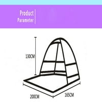 Елегантен преносим къмпинг палатка автоматична изскачаща палатка устойчива на ултравиолетови лъчи