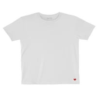 Daxton Premium Tshirt Tiny Hearts Детайли с къси ръкави риза - 3pk пакет