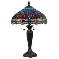 Gilder Dragonfly Tiffany Table Lamp