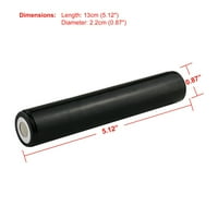 Kastar NI-MH 3.6V 3000mAh Подмяна на батерията за Streamlight 75175, SL75175, 75300, 75303, 75304, ST75175, ST25170, Heiman 75175, 75375, Interstat Batteries Alig1171, Lig1171, NABC 720382000