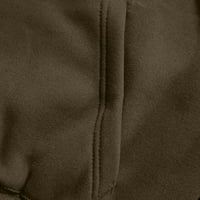 Плони за тренировка с дълъг ръкав за женски небрежен цвят половин цип с цип дълъг ръкав панталони спортни ежедневни комплекти салон спортно палто