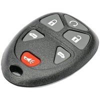 Dorman Keyless Conter Clover Cover за специфични модели, Black Fits Изберете: 2005- Chevrolet Uplander, Pontiac Montana