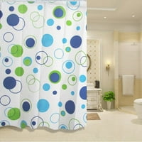 Spree баня водоустойчива манамична завеса за душ с завеси куки пръстени от