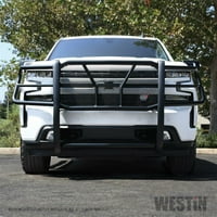 Westin Chevrolet Silverado HD Grille Guard - Black - 57-3955