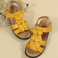 Клирънс verpetridure жени летни чехли ежедневни обувки римска риба уста ежедневни клинове сандали