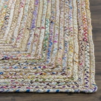 Cape Cod Miah Braided Area Rug, 4 '6', бежово мулти