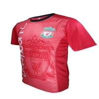Икона спортни мъже Ливърпул лицензирана футболна поли риза фланелка - Име на персонализиране и номер - - Средно