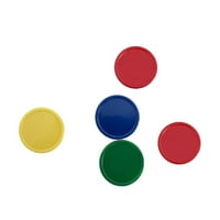 Броене на кръгли пластмасови цветни филийки Бинго чипове игри Аксесоари за домашен магазин Бар
