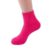 Riforla Winter Candy Color Tube чорапи Корални чорапи Подови чорапи солидни цветни топли чорапи l един размер