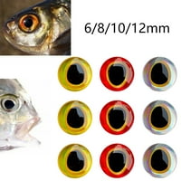 3D-холографски риболовни очи за примамки за летящи стикери