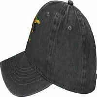 Забавни подаръци Регулируеми Затруднени Бейзболна шапка измити реколта дънки памук деним Татко шапка За Мъже Жени