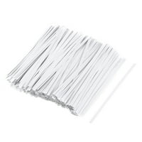 Уникални Изгодни Пластмасови Покритие Хартия Обрат Вратовръзка Бял Пакет