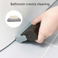 Четка за почистване на канали за прозорци ръчен инструмент за почистване на пукнатини домакински инструмент за почистване на прозорци на врати