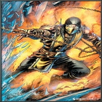 Mortal Kombat - Плакат за игри в рамка