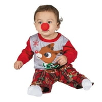 Бебе Рудолф Червеният нос северни елени® Пижами - месеци-Аксесоари за облекло-парче