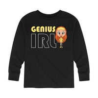 Големият герой - Гениален IRL - Графична тениска с дълъг ръкав