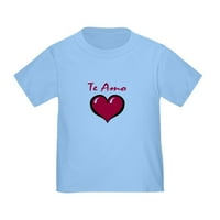 Тениска на кафене - Te Amo Toddler - сладка тениска за малко дете, памук