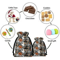 Найзния Хелоуин тиква Шнур подаръчни чанти за Сватбени бонбони бижута торбички дреболии чанта за съхранение
