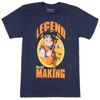 Dragon Ball Z Boys 'Goku Legend в тениската за графично печат, малка