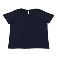 Жените Плюс размер кривата тениска-Юта
