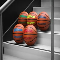 Баскетбол на играта на Wilson Evolution, междинен размер, зелено