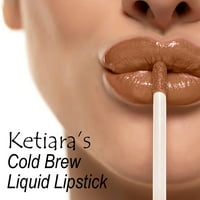 Ketiara Premium Пълно покритие Студено варене Течно червило, влято с хиалуронова киселина, ML