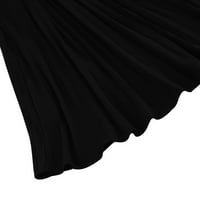 Рокли за жени дамски летни Слим Нагънат колан Дълъг ръкав в-Деколте А-линия рокля Дамски рокли ТАНКИКА с