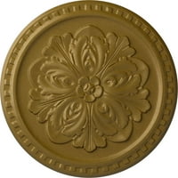 Екена Милуърк 7 8 од 5 8 п Емервил таван медальон, ръчно рисувано злато