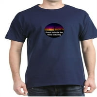 Cafepress - вятърна индустрия тъмна тениска - памучна тениска