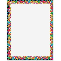 Тенденция, ТЕП11460, пиксели дизайн принтер хартия, пакет, Многоцветен