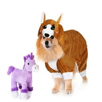 Домашни любимци първа Лаурди Онеси Моузи Кучешка пижама за кучета и котки лицензирана, дишаща, Кучешко Боди