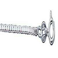 Sterling Silver 20 Unise Bo Chain 3D паяк или висулка от кърлежи колие