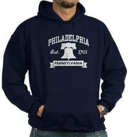 Cafepress - Philadelphia Pa Hoodie - пуловер качулка, класическа, удобна суитчър с качулка