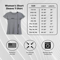 Незабавно съобщение - Фази на котешка луна - Графична тениска с къси ръкави за жени