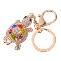 Rosarivae Tortoise Ключов ключ от висулка чанта висящ декор Костенурка Ключ пръстен