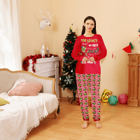 Коледни пижами, деца, отговарящи на коледните пижама на пижама