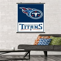Тенеси Титаните-Плакат С Лого, 22.375 34