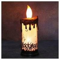 Декорации вътрешни декорации Череп-тиква свещ - светлина светодиодни свещи декорация