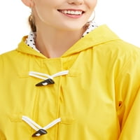Концепции за климата на жените с качулка превключване дъжд Слакер яке
